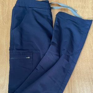 Figs Scrubs Dark blue- yola pants size medium tall